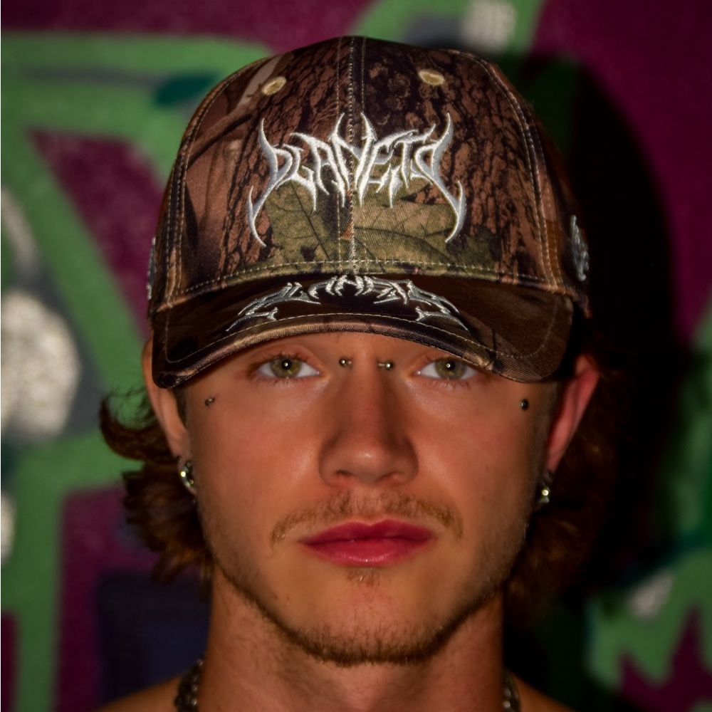 Planet Nine “Heavy Metal” Camouflage Hat